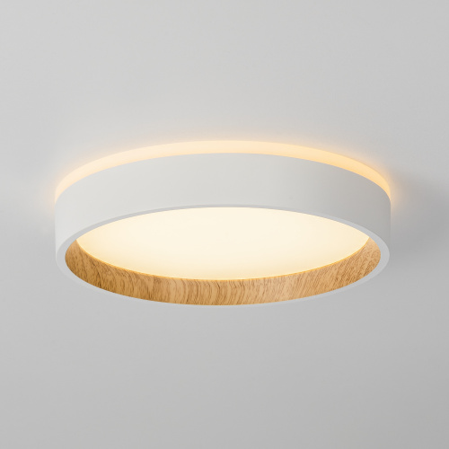 Citilux ETALON CL750180 LED Светильник с подсветкой Белый+Бук фото 4 Citilux ETALON CL750180 LED Светильник с подсветкой Белый+Бук фото 4