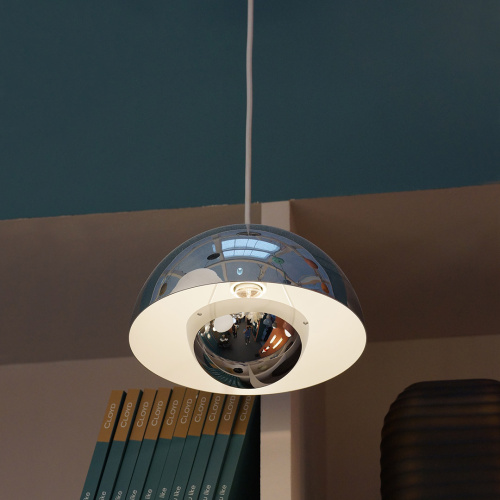 Подвесной светильник Cloyd ERMA-B P1 / Ø23 см - хром (арт.11397) фото 4