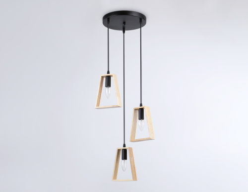 Подвесной светильник E14*3 фото 5
