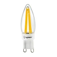 940472 Лампа энергосберегающая LED 220V C35 G9 5W=40W 280LM 360G 3000K 20000H