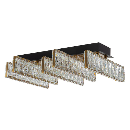 Citilux PALANT CL325252 LED Люстра хрустальная Чёрный+Бронза фото 4 Citilux PALANT CL325252 LED Люстра хрустальная Чёрный+Бронза фото 4