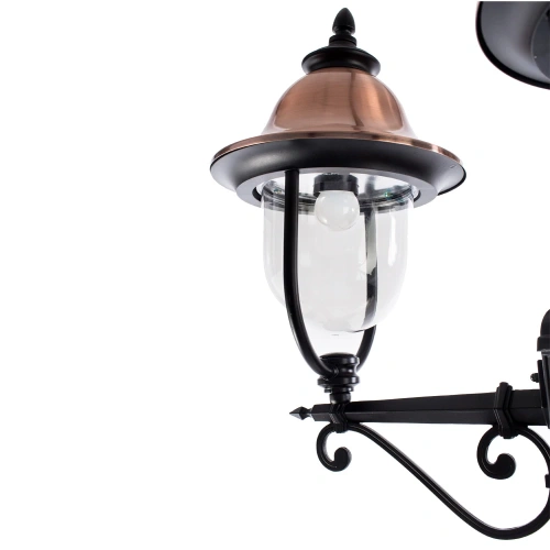 Уличный светильник Arte Lamp BARCELONA A1486PA-3BK фото 4 Уличный светильник Arte Lamp BARCELONA A1486PA-3BK фото 4