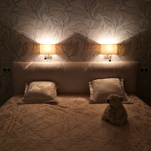 Citilux Декарт CL704303 Бра с бежевым абажуром и диммером фото 23