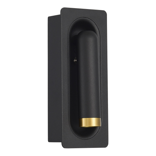 SL6238.401.01 Светильник настенный ST-Luce черный/черный,латунь LED 1*3W 4000K PARILLA фото 7