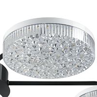 8236/7CL LEDIO LN25 000 черный, металл/акрил Люстра потолочная с ПДУ LED 90W 3000-6000К 220V DIDANA