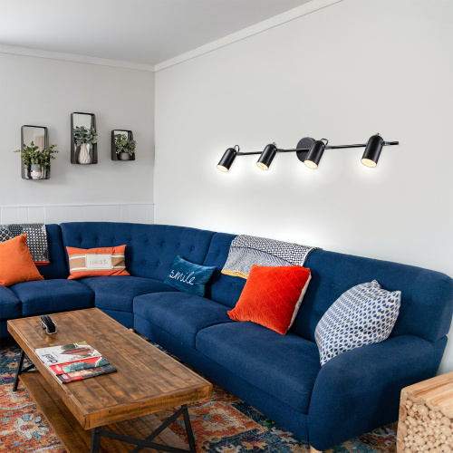 Настенно-потолочный свет Escada 696/4P E14*40W Black/Chrome фото 2 Настенно-потолочный свет Escada 696/4P E14*40W Black/Chrome фото 2