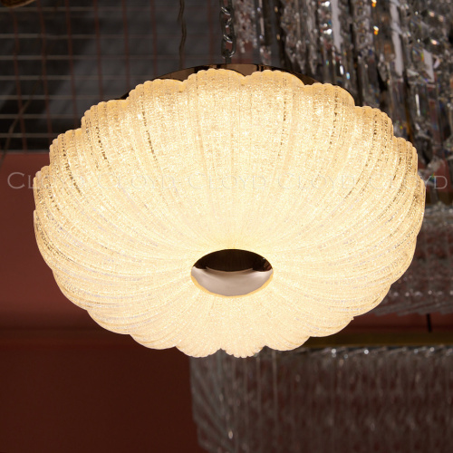 Потолочный светильник Cloyd DESSA-A FM1 / Ø30 см - золото (арт.10371) фото 4