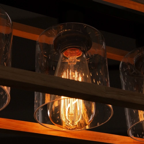 Подвесной светильник Arte Lamp DUBLIN A7025SP-4BK фото 3