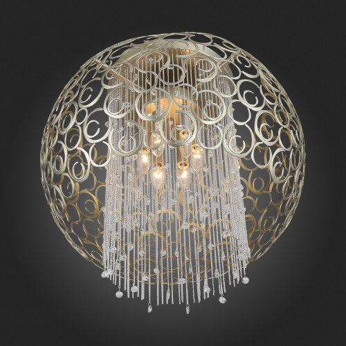 SL1101.202.06 Люстра потолочная ST-Luce Шампань/Шампань, Прозрачный E14 6*40W DOLCIMA фото 6