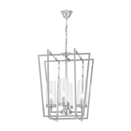 Подвесной светильник Lumina Deco Afres LDP 1246-4 CHR фото 2