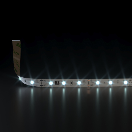 Светодиодная лента 24 В 4,8 Вт/м 60 Led/м 2835 IP20, холодный белый 6500K, 5 м Лента светодиодная 24V 4,8W 60Led 2835 IP20 холодный белый, 5м фото 2 Светодиодная лента 24 В 4,8 Вт/м 60 Led/м 2835 IP20, холодный белый 6500K, 5 м Лента светодиодная 24V 4,8W 60Led 2835 IP20 холодный белый, 5м фото 2