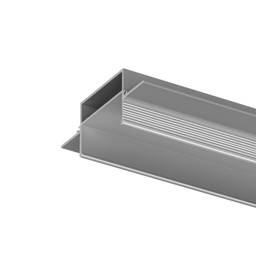 TR3020-AL Закладной профиль для встраиваемого монтажа однофазного трека 2м фото 2