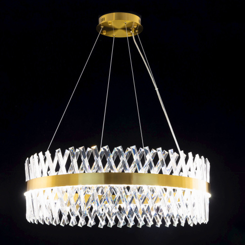 Citilux Ричард CL336083 LED Люстра хрустальная с пультом Бронза фото 4 Citilux Ричард CL336083 LED Люстра хрустальная с пультом Бронза фото 4