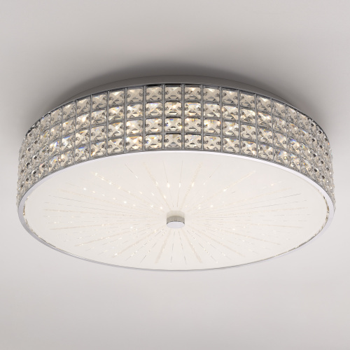 Citilux Портал CL32418G1 LED RGB Люстра хрустальная с пультом Хром фото 3 Citilux Портал CL32418G1 LED RGB Люстра хрустальная с пультом Хром фото 3