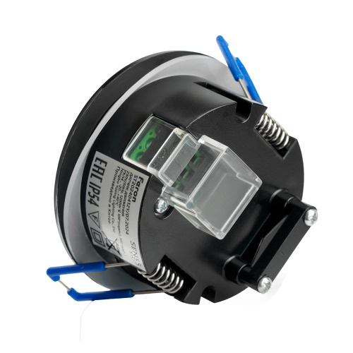 Датчик движения и освещенности 1200W 8m 120°(гориз.) 360°(верт.) чёрный, SEN55, артикул 51577 фото 7