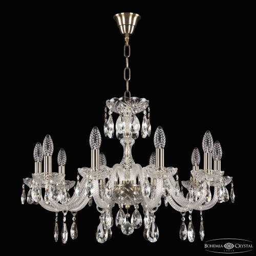 Люстра хрустальная 117/10/240 Pa Bohemia Ivele Crystal (Богемия Ивеле Кристалл) фото 2 Люстра хрустальная 117/10/240 Pa Bohemia Ivele Crystal (Богемия Ивеле Кристалл) фото 2