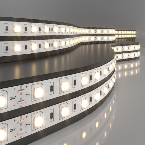 Светодиодная лента 24 В 14,4 Вт/м 60 Led/м 5050 IP20, теплый белый 3300K, 5 м Лента светодиодная 24V 14,4W 60Led 5050 IP20 теплый белый, 5м Светодиодная лента 24 В 14,4 Вт/м 60 Led/м 5050 IP20, теплый белый 3300K, 5 м Лента светодиодная 24V 14,4W 60Led 5050 IP20 теплый белый, 5м