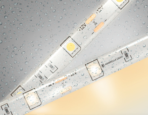Светодиодная лента 12В 5050 30Led 7.2Вт/м 3000K IP65 5м