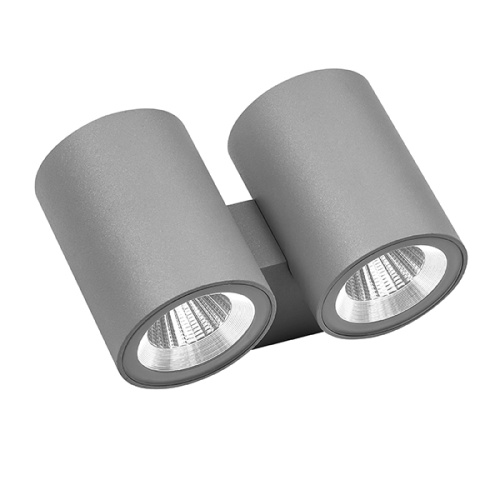 352692 Светильник PARO LED 2*2*6W 1920LM 24G СЕРЫЙ 3000K IP65 352692 Светильник PARO LED 2*2*6W 1920LM 24G СЕРЫЙ 3000K IP65