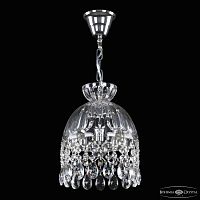 Подвесной светильник с хрустальными плафонами 5478/22 Ni Clear/M-1H Bohemia Ivele Crystal (Богемия Ивеле Кристалл)