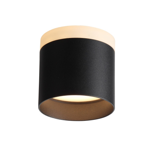 ST102.402.09 Светильник потолочный Черный LED 1*9W 3000K 702Lm Ra>80 120° IP20 D79xH75 170-240V Накладные светильники фото 8