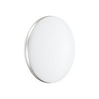 7625/DL PALE SN 216 Светильник пластик/белый/серебристый LED 48Вт 4000К D400 IP43 RINGO