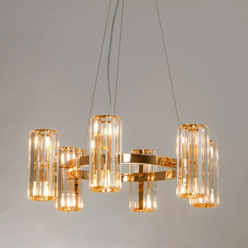 Подвесная люстра Arte Lamp SANTORINI A1049SP-12GO фото 2 Подвесная люстра Arte Lamp SANTORINI A1049SP-12GO фото 2