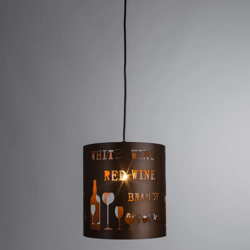 Подвесной светильник Arte Lamp CAFFETTERIA A1223SP-1BR фото 2 Подвесной светильник Arte Lamp CAFFETTERIA A1223SP-1BR фото 2