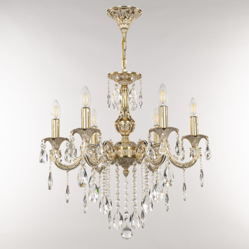 Люстра с хрустальными подвесками AL79101/6/175 B GW Bohemia Ivele Crystal (Богемия Ивеле Кристалл) фото 4