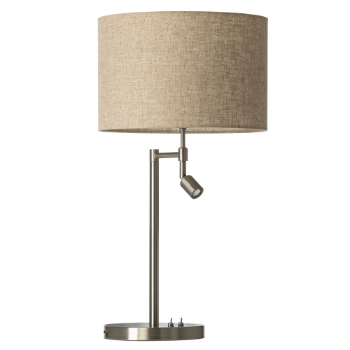 Citilux DUPLET CL801011 Настольная лампа с бежевым абажуром фото 3 Citilux DUPLET CL801011 Настольная лампа с бежевым абажуром фото 3