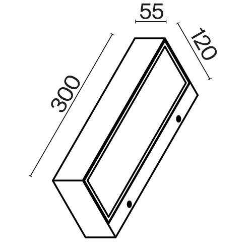 Уличный настенный светильник Outdoor O428WL-L20GF3K фото 4