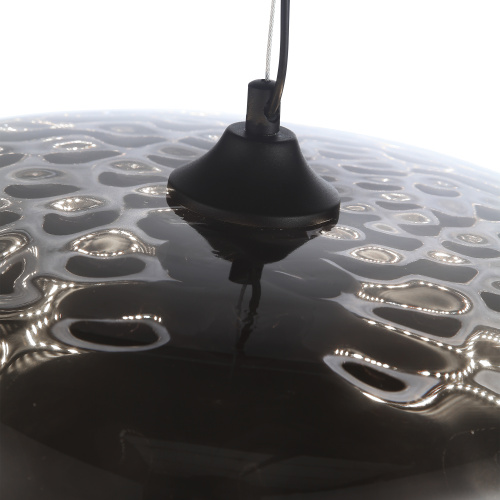 SL6014.403.01 Светильник подвесной ST-Luce Черный/Черный, Дымчатый LED 1*42W 3000K RIPPLE фото 3