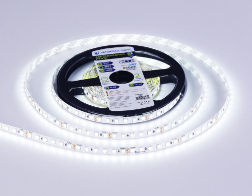 Светодиодная лента 24В 2835 120Led 10Вт/м 6500K IP20 5м фото 3 Светодиодная лента 24В 2835 120Led 10Вт/м 6500K IP20 5м фото 3