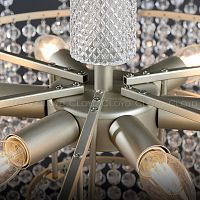 Люстра Cloyd WITTE C6 / Ø60 см - серебро мат. (арт.11534)