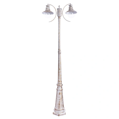 Парковый светильник Arte Lamp AMSTERDAM A1523PA-2WG Парковый светильник Arte Lamp AMSTERDAM A1523PA-2WG