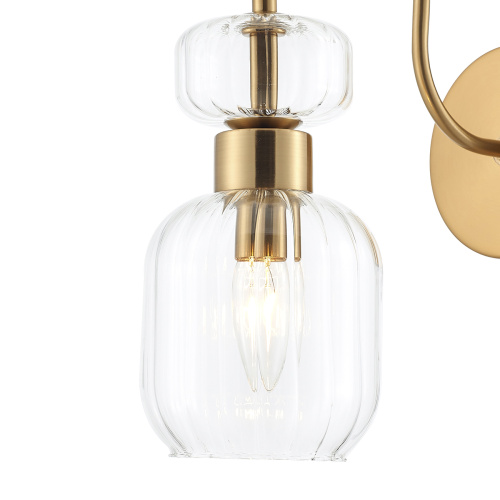 Настенный светильник Escada 1141/1A E14*60W Antigue copper/Clear фото 3 Настенный светильник Escada 1141/1A E14*60W Antigue copper/Clear фото 3