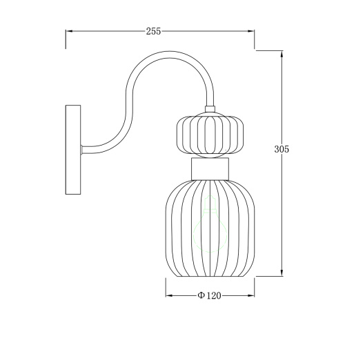 Настенный светильник Escada 1141/1A E14*60W Chrome/Beige фото 2 Настенный светильник Escada 1141/1A E14*60W Chrome/Beige фото 2