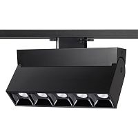358324 PORT NT19 234 черный Светильник трековый однофазный трехжильный IP33 LED 4000К 25W 110-265V EOS