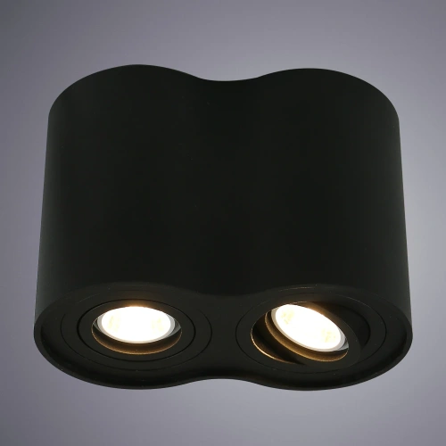 Точечный накладной светильник Arte Lamp FALCON A5644PL-2BK фото 2 Точечный накладной светильник Arte Lamp FALCON A5644PL-2BK фото 2