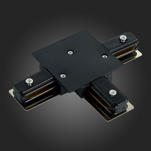 ST013.439.00 Коннектор T-образный для однофазного встраиваемого шинопровода ST-Luce Черный BASE фото 3