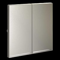 Клавиши для выключателя/переключателя двухклавишного с подсветкой S70 (шелк) Voltum VLS000404