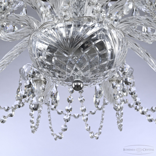 Люстра хрустальная 119/10+5/240 Ni Bohemia Ivele Crystal (Богемия Ивеле Кристалл) фото 4