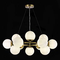 SLE1191-203-12 Светильник подвесной Золотистый/Белый E27 12*60W FRATTA