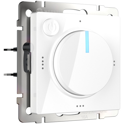 Терморегулятор электромеханический для теплого пола (белый) W1151101 Терморегулятор электромеханический для теплого пола (белый) W1151101