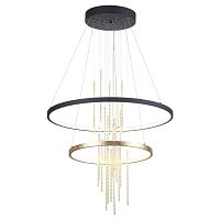 3901/63L L-VISION ODL20 521 золотистый/стекло/металл Подвесной светильник LED 4000K 63W 220V MONICA