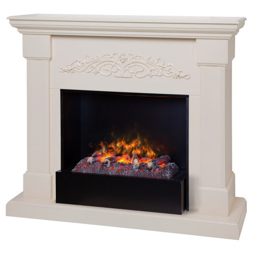 Электрокамин RealFlame Ofelia 26 BG орхидея с очагом 3D Cassette 630 фото 3 Электрокамин RealFlame Ofelia 26 BG орхидея с очагом 3D Cassette 630 фото 3