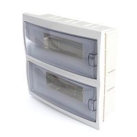 Бокс встраиваемый STEKKER EBX50-2/24-20 24 модуля, пластик, серия ArcaClass