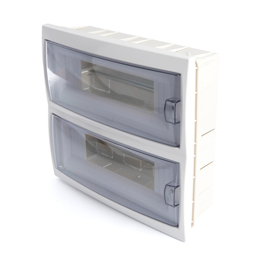 Бокс встраиваемый STEKKER EBX50-2/24-20 24 модуля, пластик, серия ArcaClass