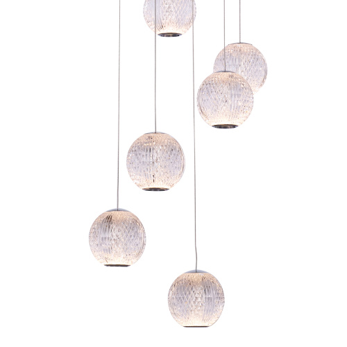 Подвесной светильник MD20001012-12A chrome фото 2