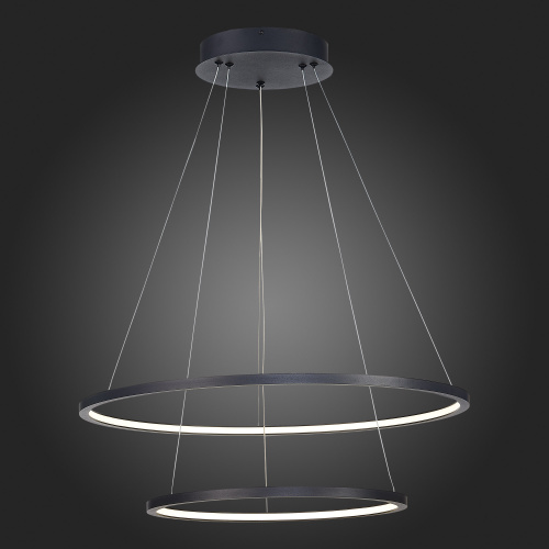 ST603.443.56 Светильник подвесной ST-Luce Черный/Белый LED 1*56W 4000K Подвесные светильники фото 4